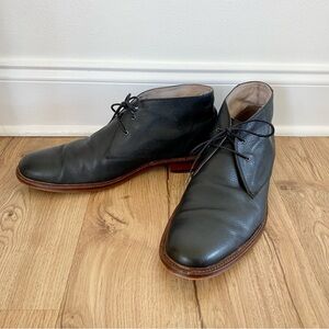 Banana Republic Men’s Leather Chukka Boots 12 Black